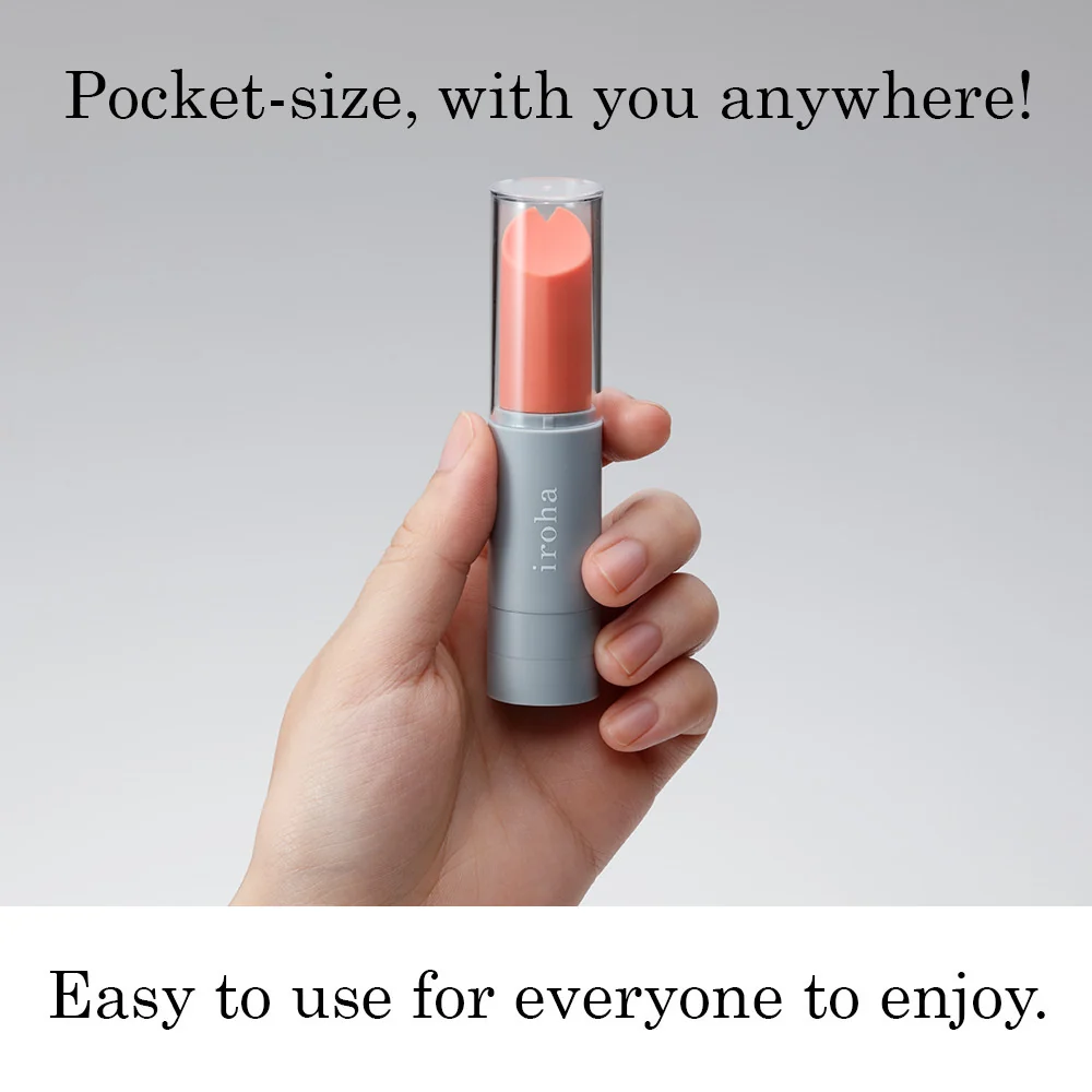 iroha stick - coral × gray - Image 4