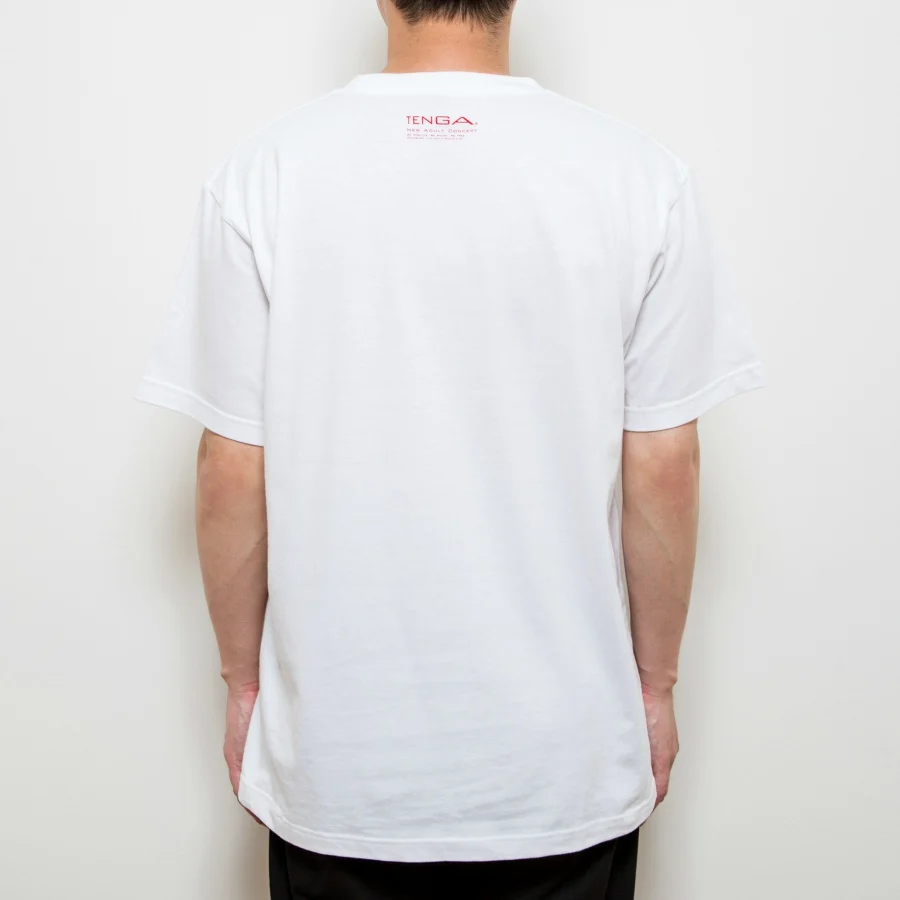 TENGA 20 CUPS T-Shirt [White] - Image 4